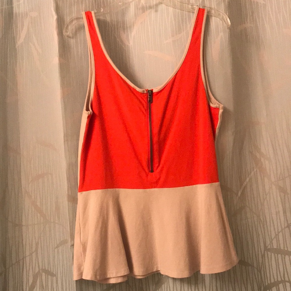 Fashion peplum tank